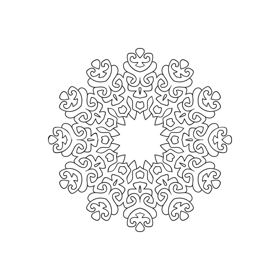 mandala vektor mönster design bakgrund