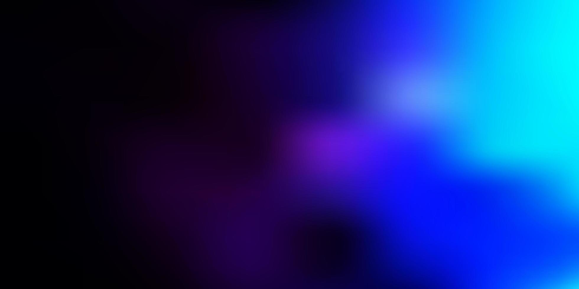 dunkelrosa, blaue Vektorunschärfe Layout. vektor