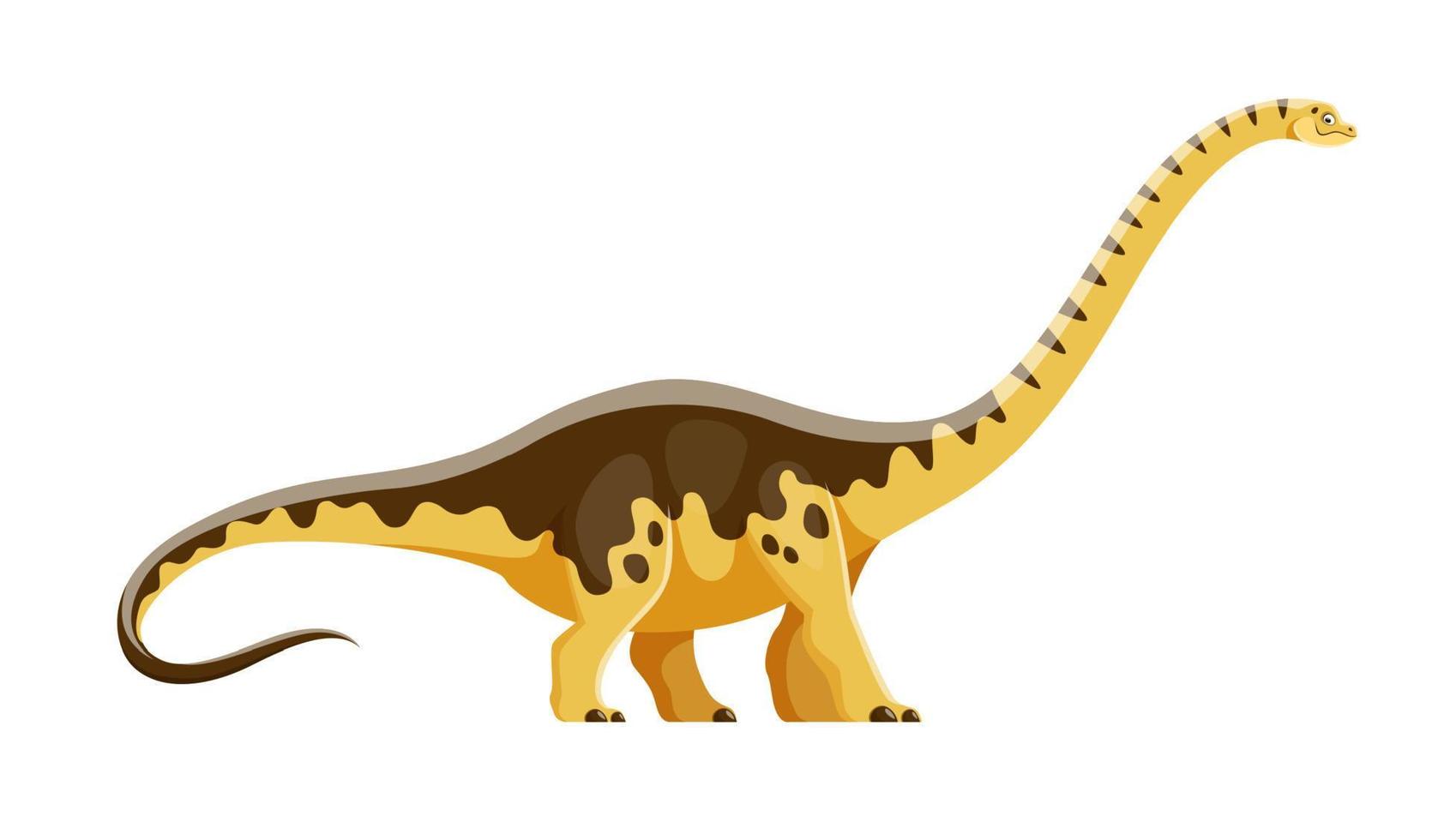 tecknad serie hypselosaurus dinosaurie komisk karaktär vektor