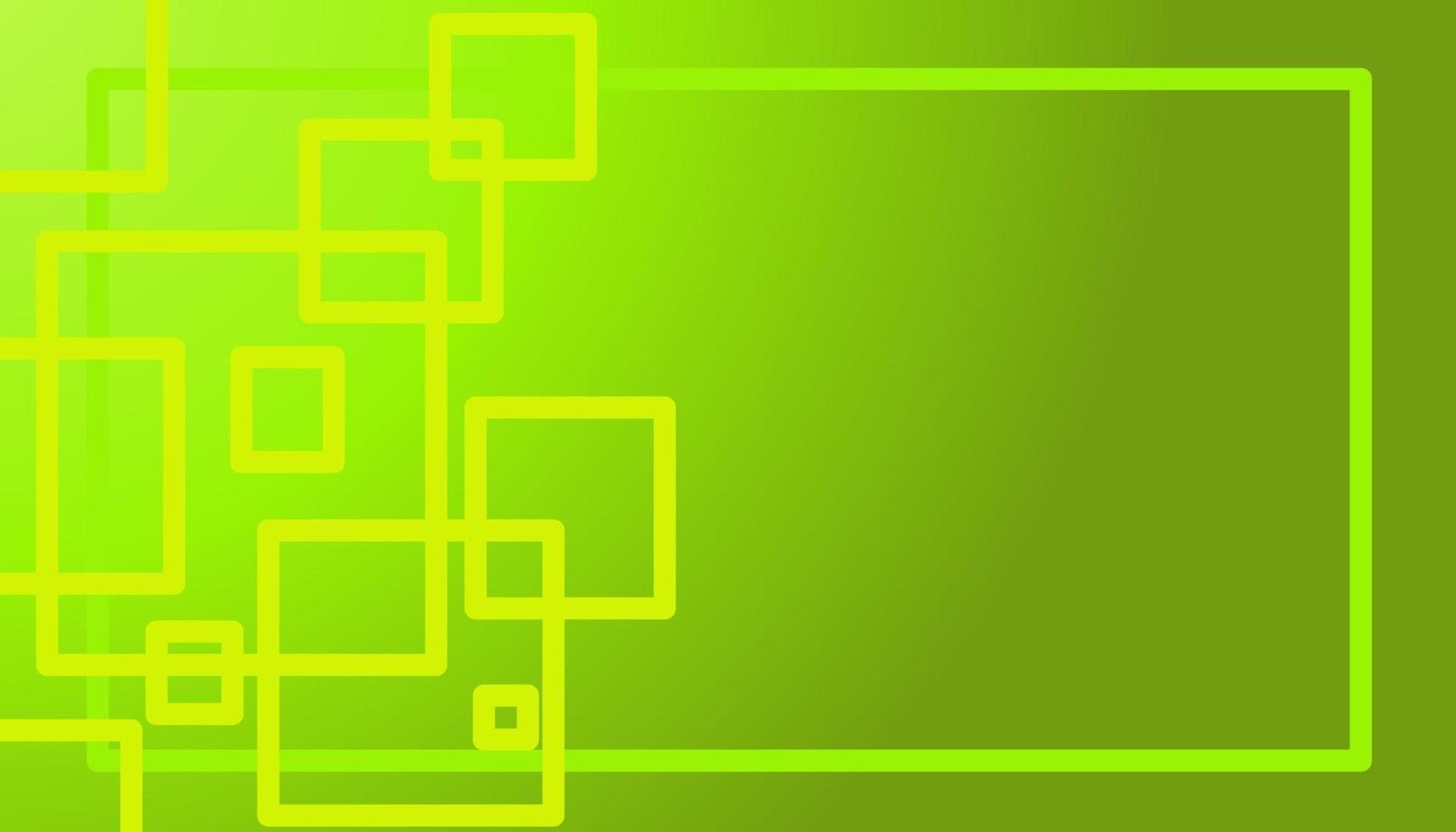 bakgrund illustration i lutning grön Färg med rutig gräns och ljus grön ram vektor