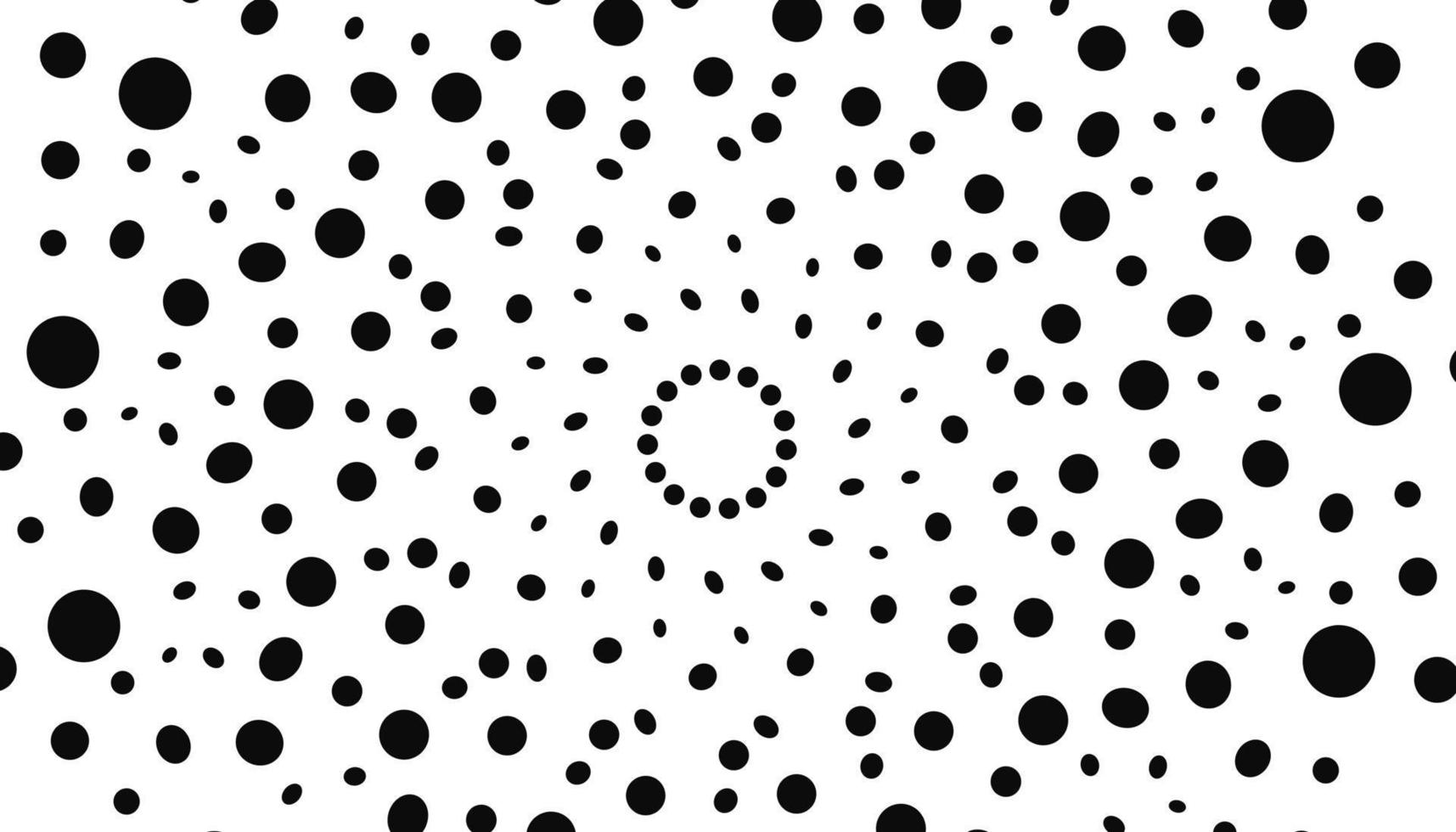 illustration bakgrund med massor av svart fläckar vektor