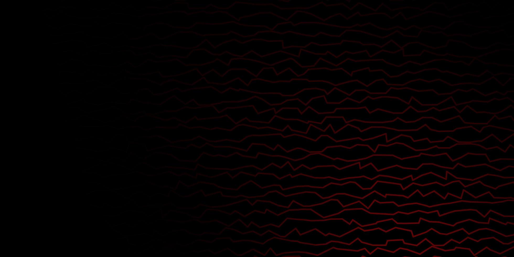 dunkelrotes Vektorlayout mit schiefen Linien. vektor