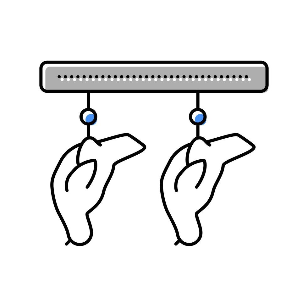 hühnerschlachtkörper fabrik förderer farbe symbol vektor illustration