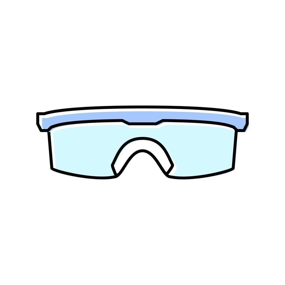 Symbol für Farbsymbol für medizinische Brillengestelle, Vektorgrafik vektor
