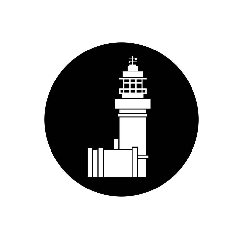 Der Leuchtturm von Cape Byron befindet sich auf Australiens östlichstem Punktvektor vektor