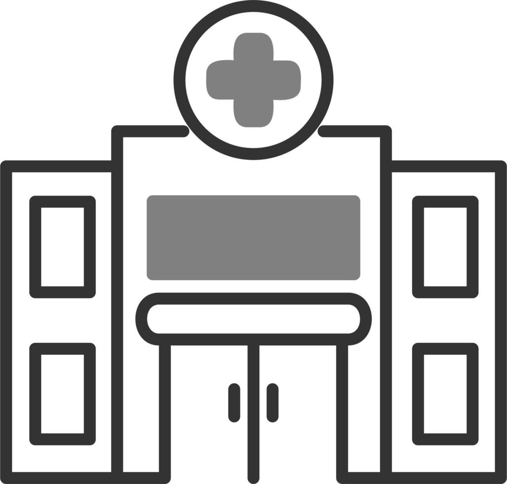 Krankenhaus-Vektor-Symbol vektor