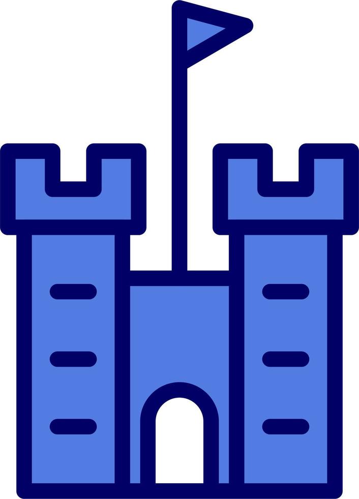 Schloss-Vektor-Symbol vektor