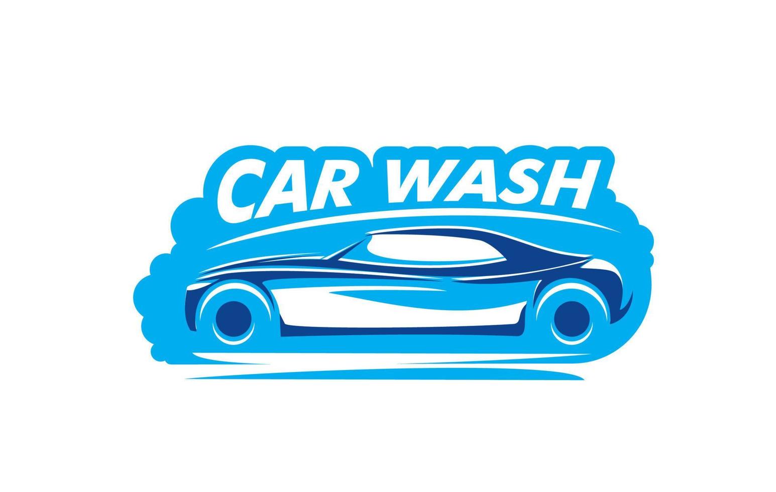 Auto waschen Service, Automobil Reinigung Garage Symbol vektor