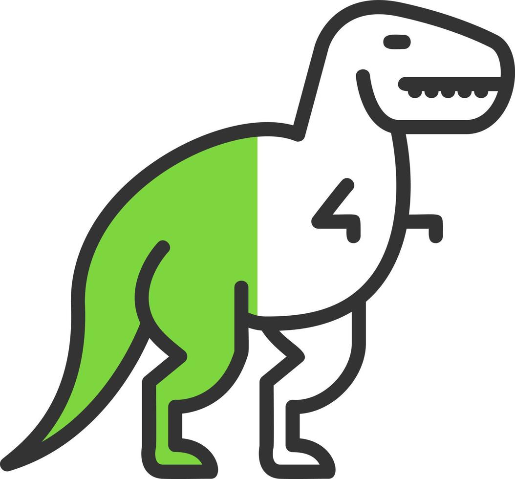Dinosaurier-Vektor-Symbol vektor