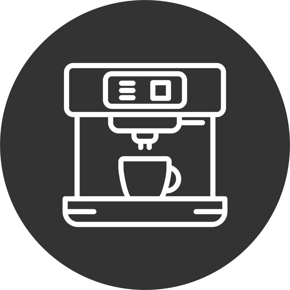 Vektorsymbol für Kaffeemaschine vektor