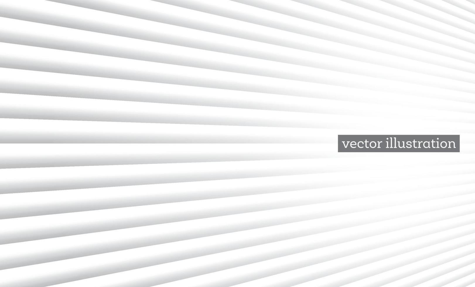 weißer geometrischer hintergrund mit linien. vektor