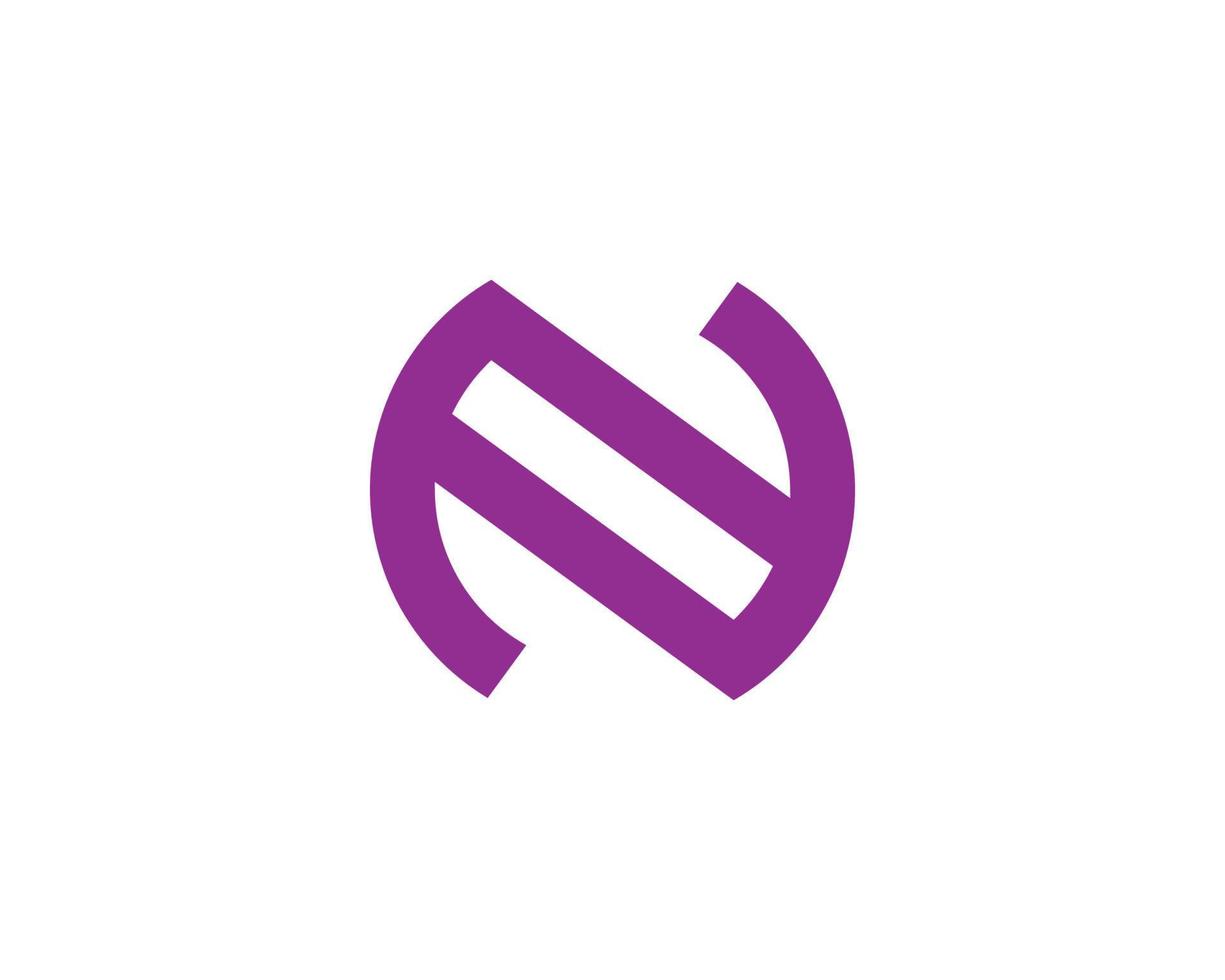 n nn-Logo-Design-Vektorvorlage vektor