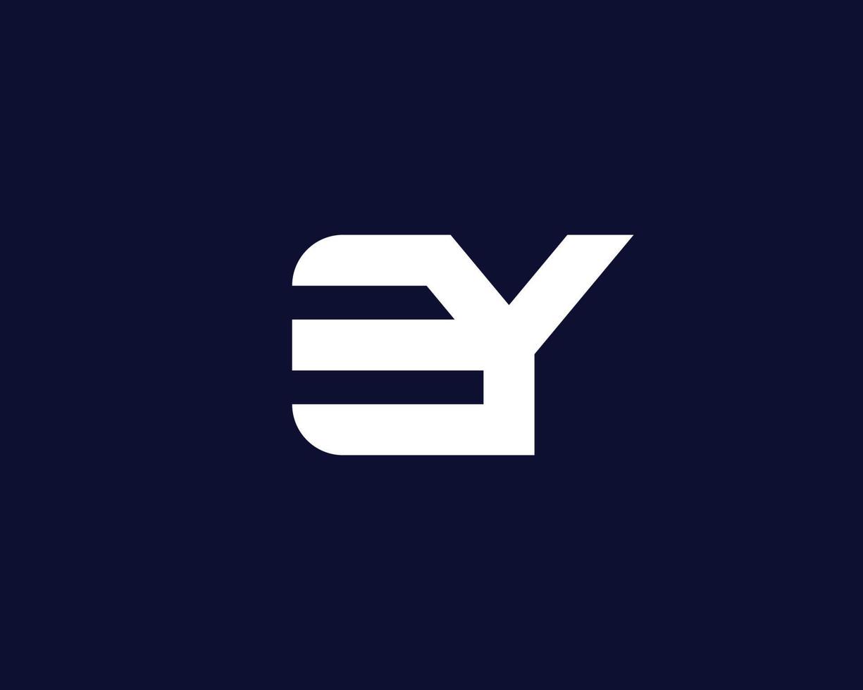 ey eder logotyp design vektor mall