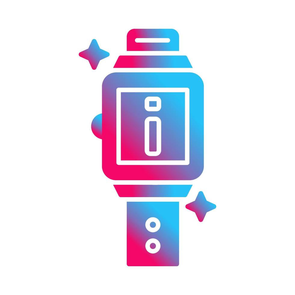 Smartwatch-Vektorsymbol vektor