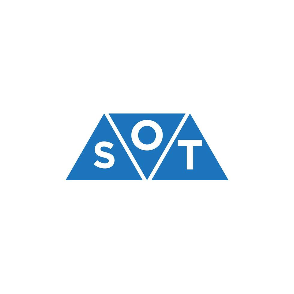 ost abstrakt första logotyp design på vit bakgrund. ost kreativ initialer brev logotyp begrepp. vektor