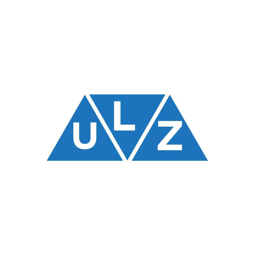 luz abstrakt första logotyp design på vit bakgrund. luz kreativ initialer brev logotyp begrepp. vektor