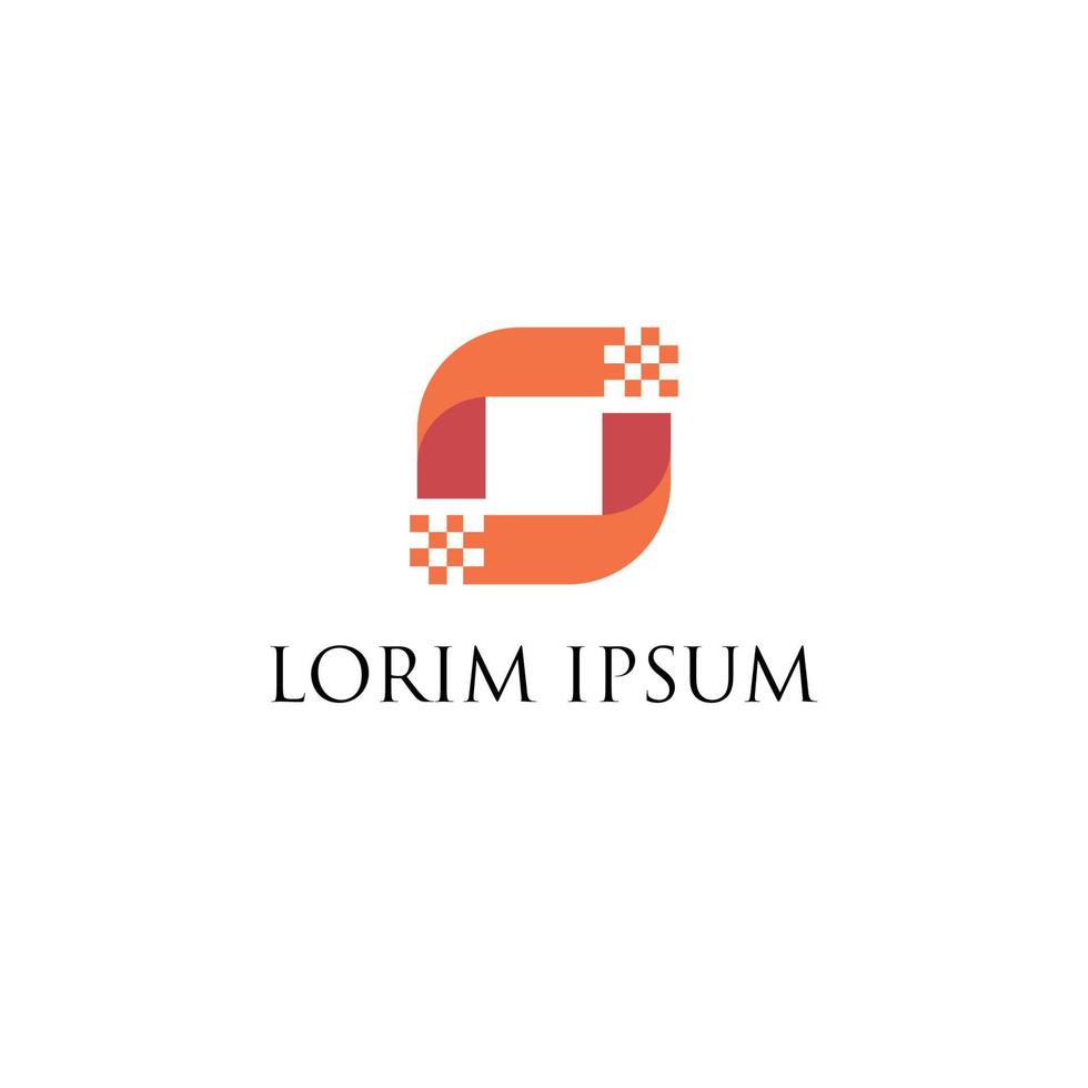 kreativ brev logotyp design för företag vektor