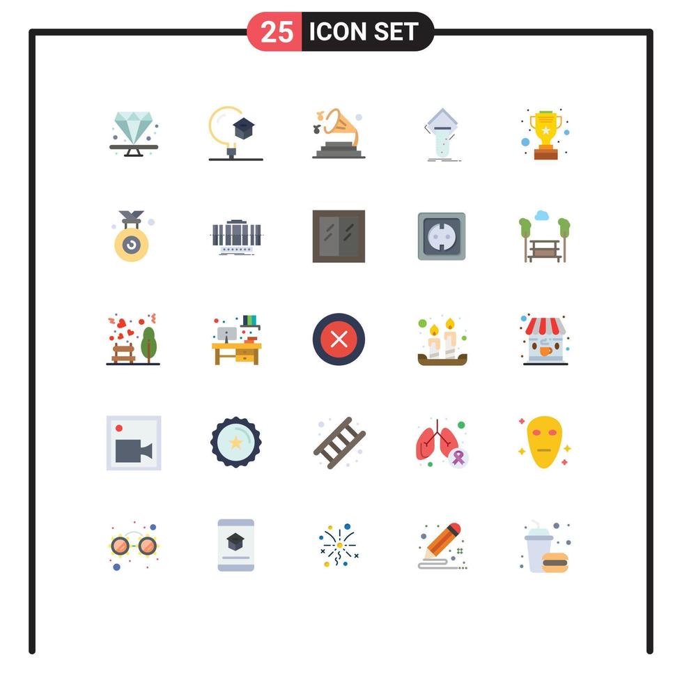 25 kreativ ikoner modern tecken och symboler av testning studie universitet labb volym redigerbar vektor design element