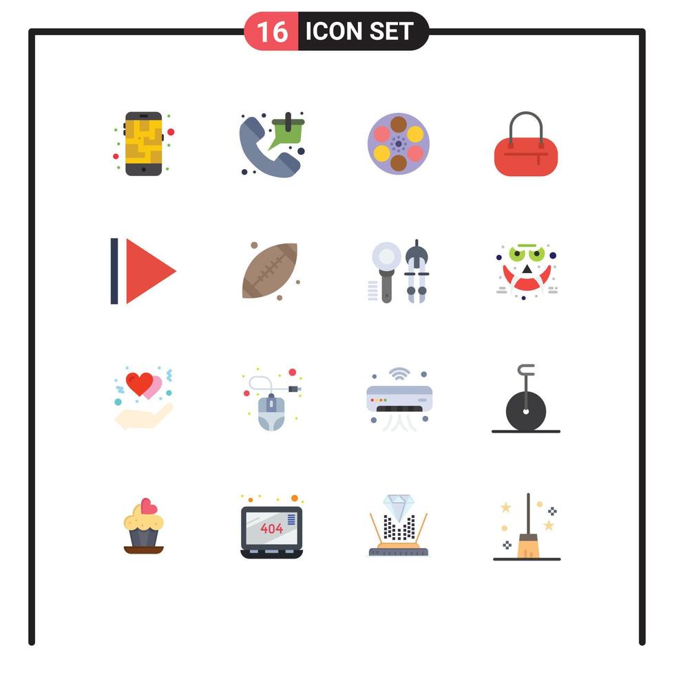16 kreativ ikoner modern tecken och symboler av boll mode handla väska tank redigerbar packa av kreativ vektor design element