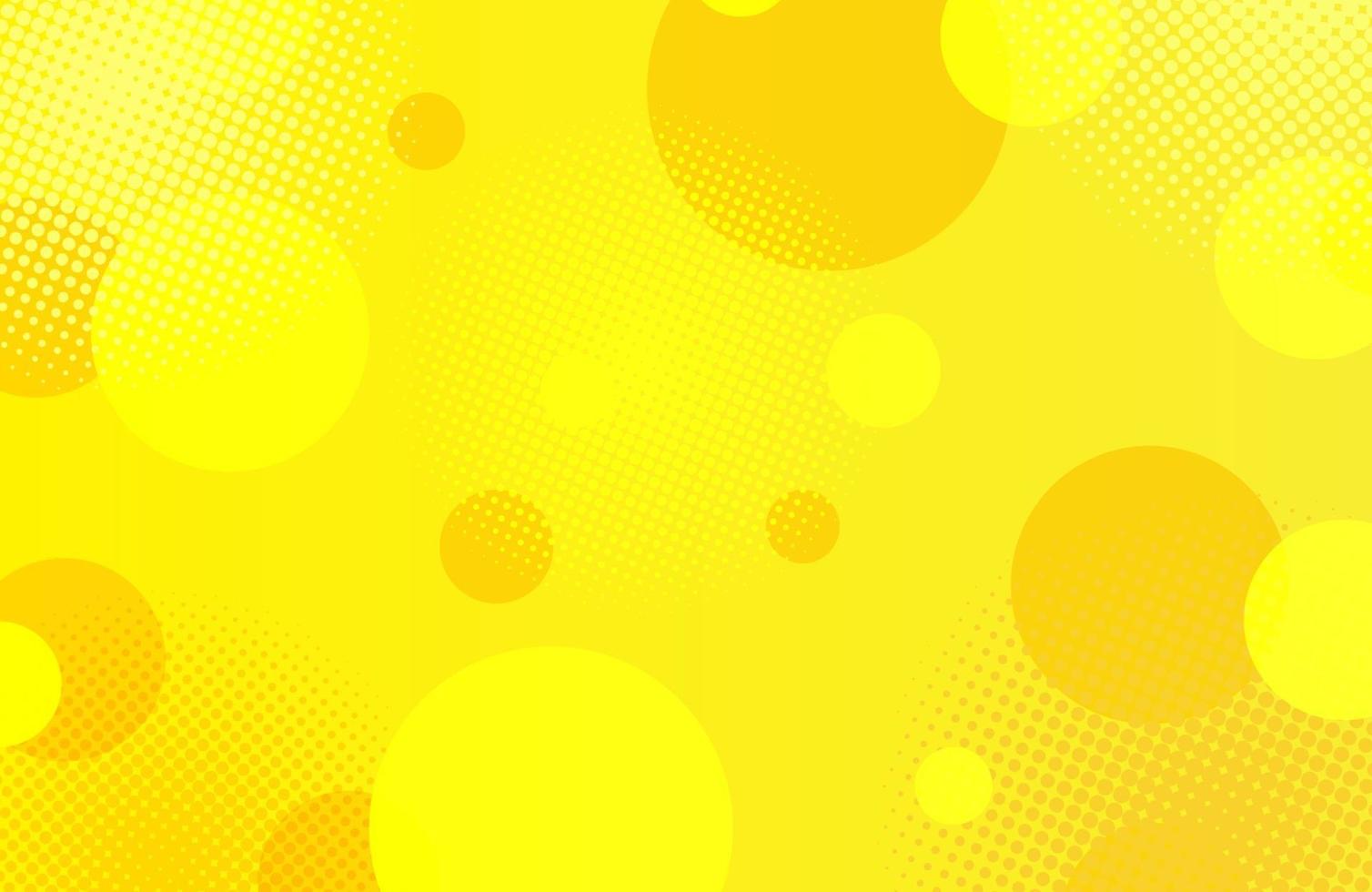 dynamisk flytande geometrisk gul abstrakt bakgrund vektor
