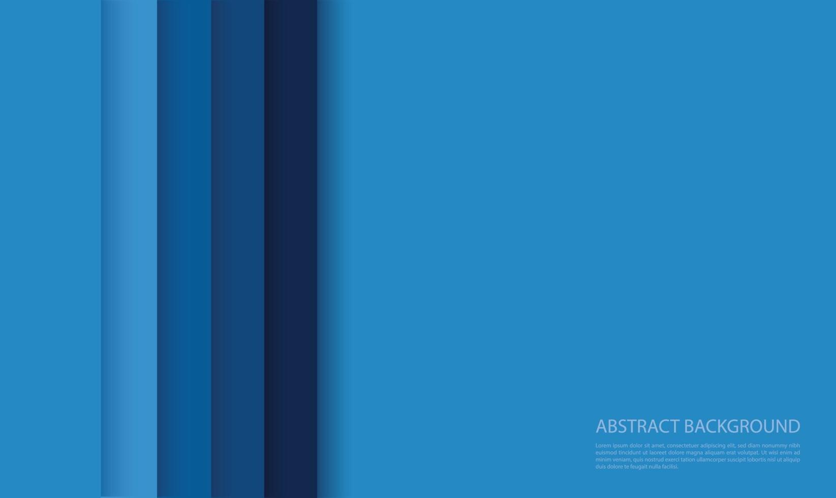 abstrakt moderna blå linjer bakgrund vektorillustration vektor