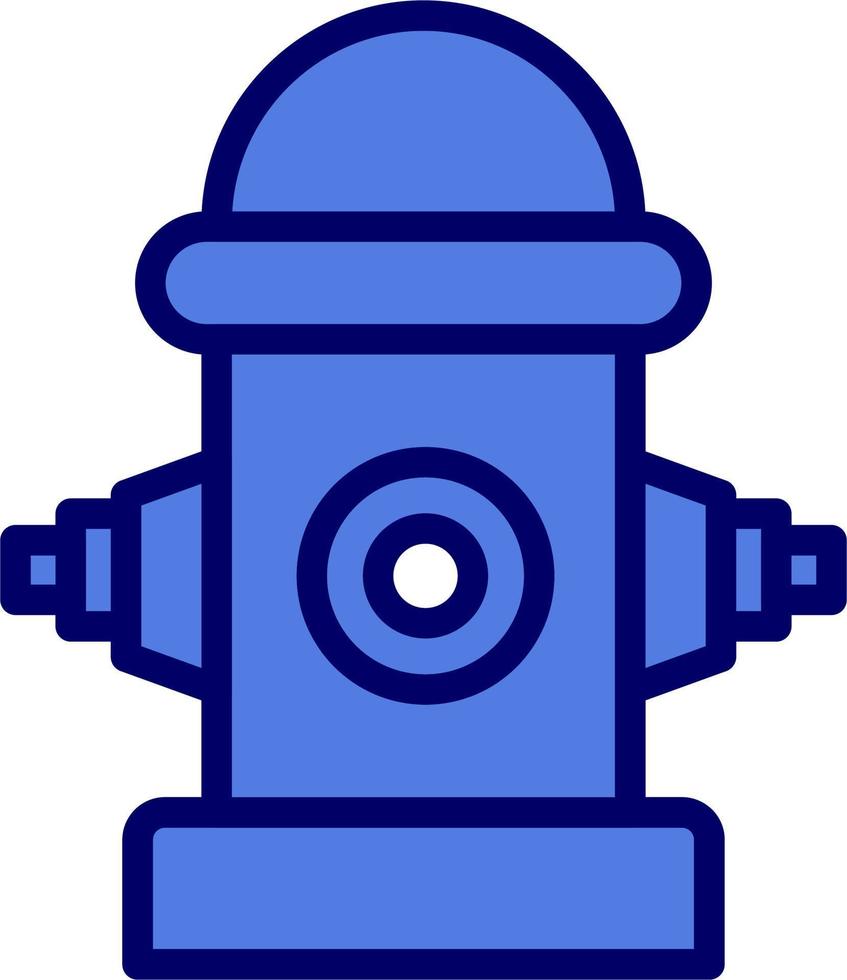Vektorsymbol für Hydranten vektor