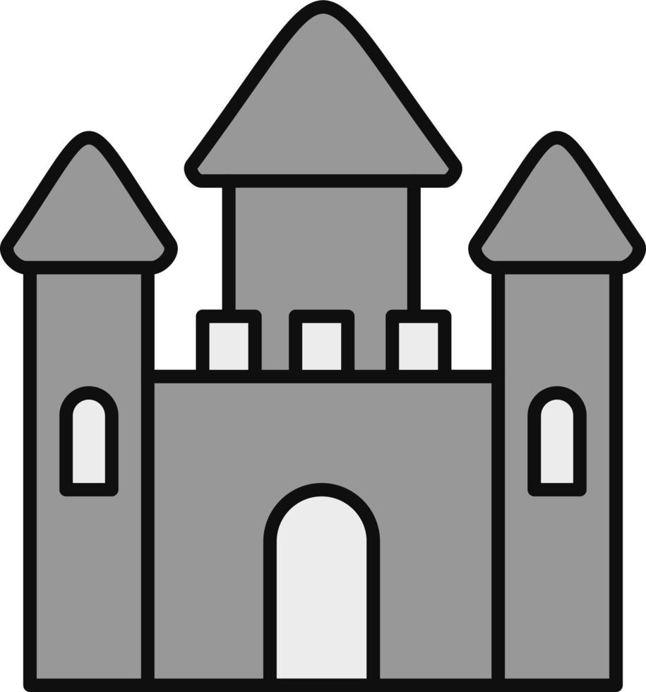 Schloss-Vektor-Symbol vektor