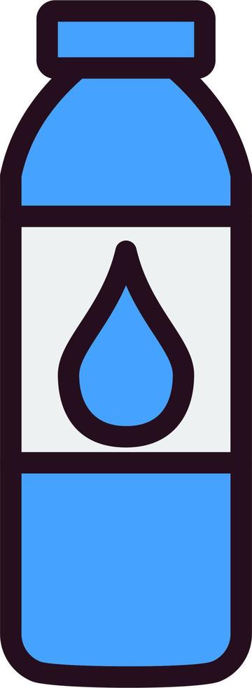 vatten flaska vektor ikon