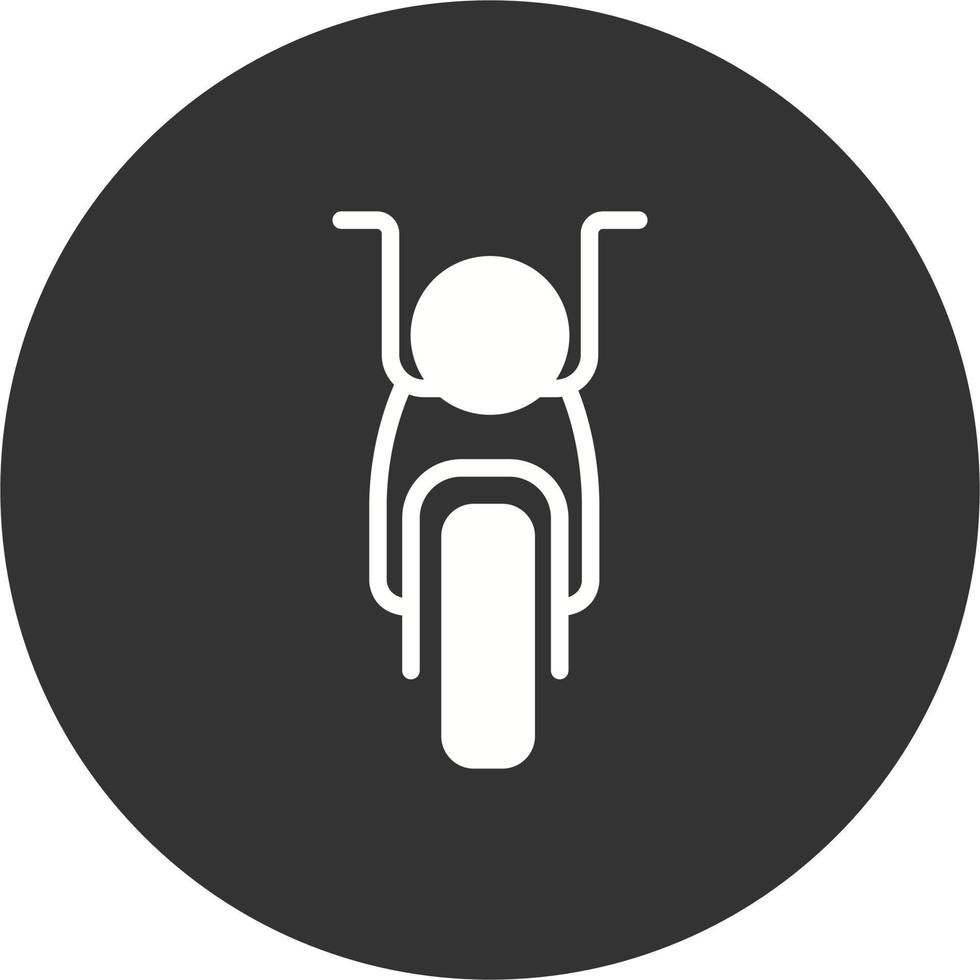 Motorrad-Vektor-Symbol vektor