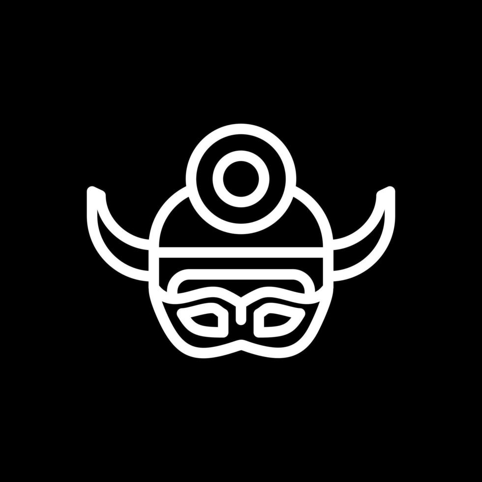 Maskenvektor-Icon-Design vektor