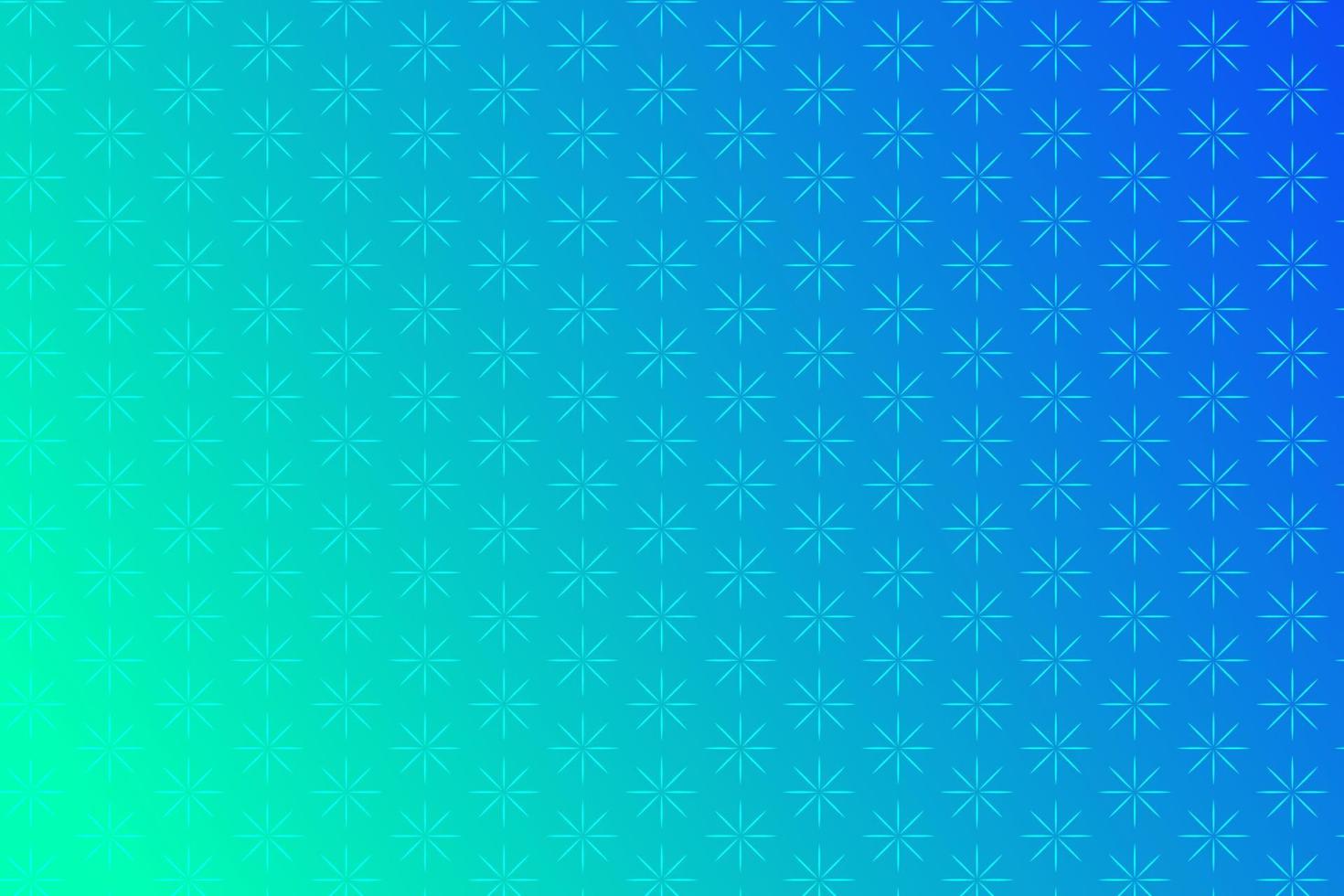 mönster med stjärnformad geometrisk element i blå toner abstrakt lutning bakgrund vektor