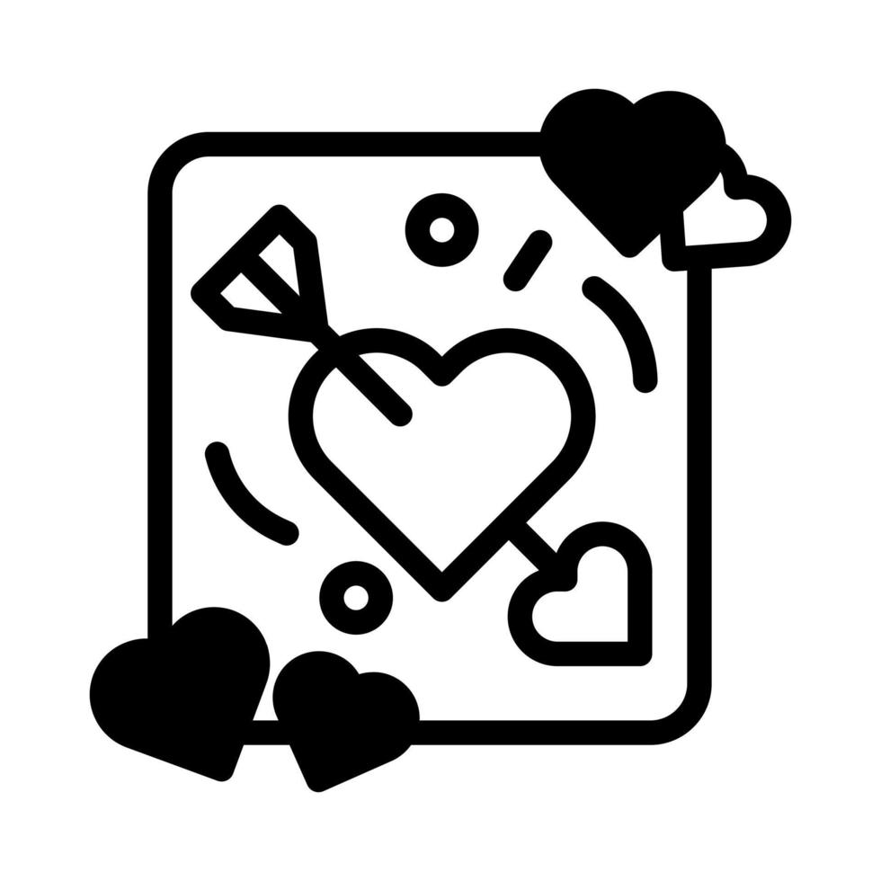 pil ikon duotone svart stil valentine illustration vektor element och symbol perfekt.