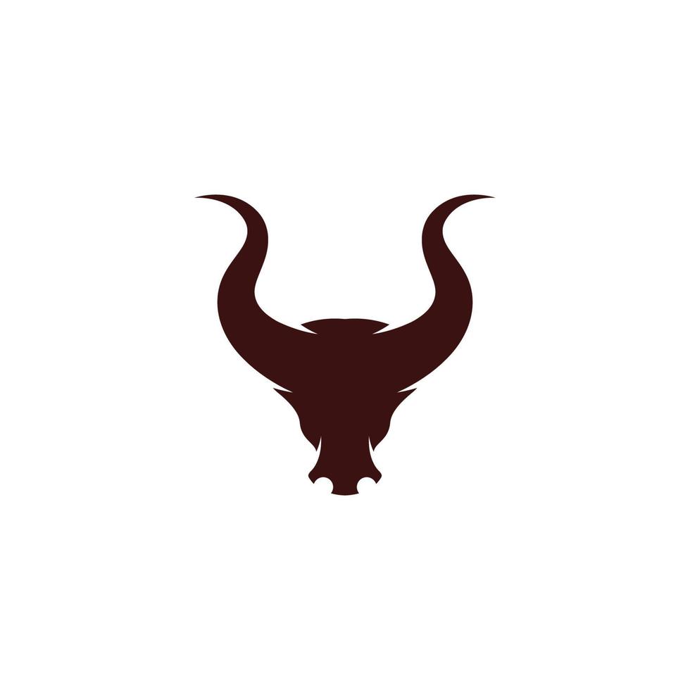 taurus logotyp mall vektor ikon illustration design