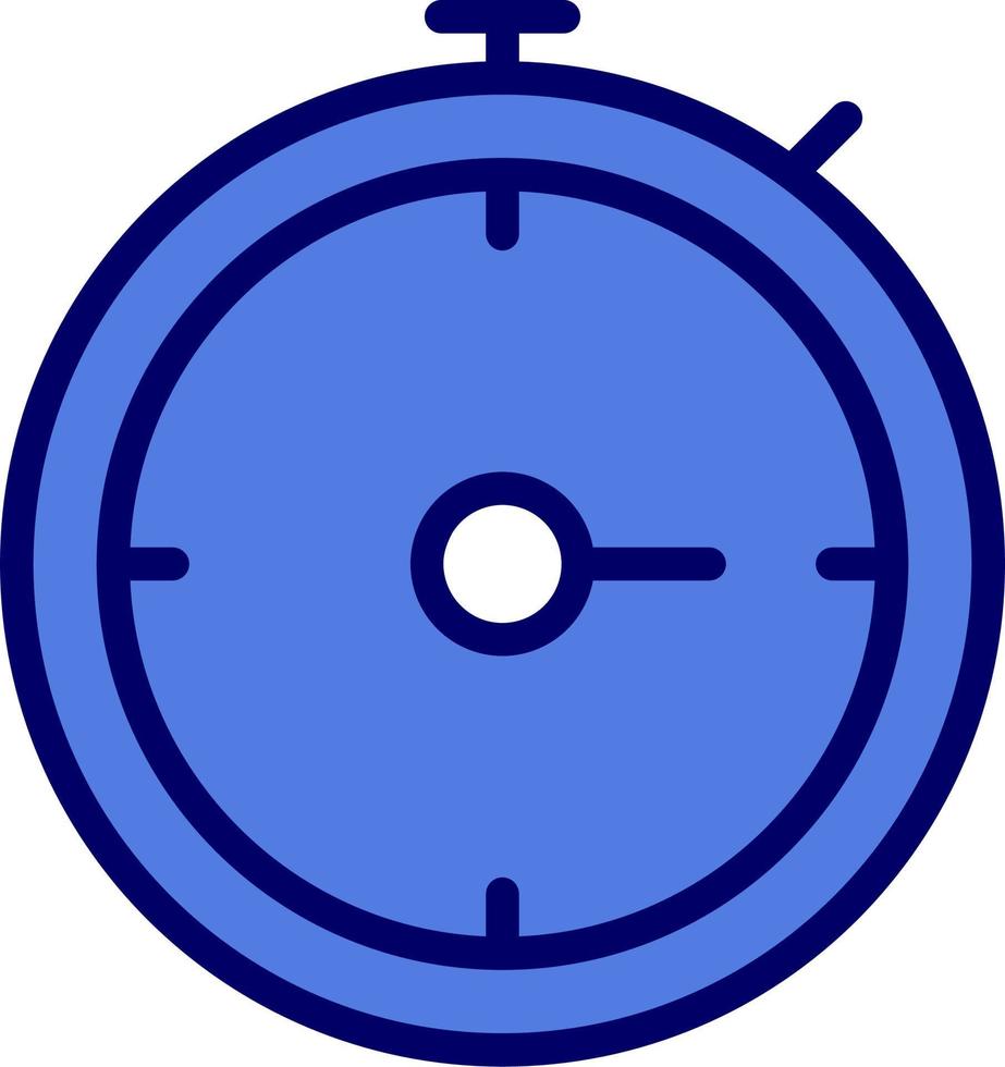 Stoppuhr-Vektorsymbol vektor