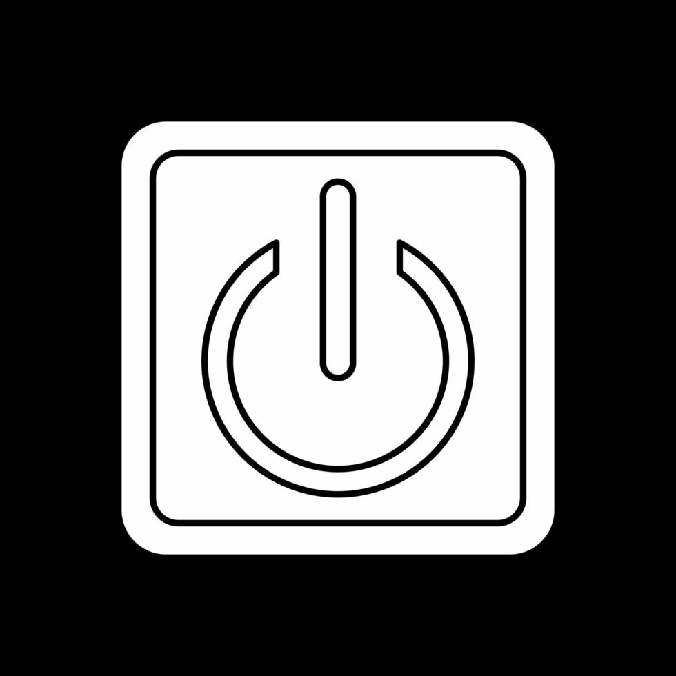 Power-Button-Vektor-Icon-Design vektor