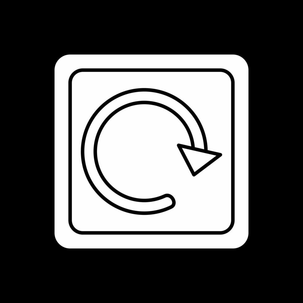 Vektor-Icon-Design neu laden vektor