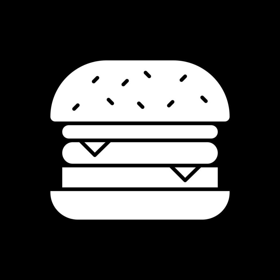 Burger-Vektor-Icon-Design vektor