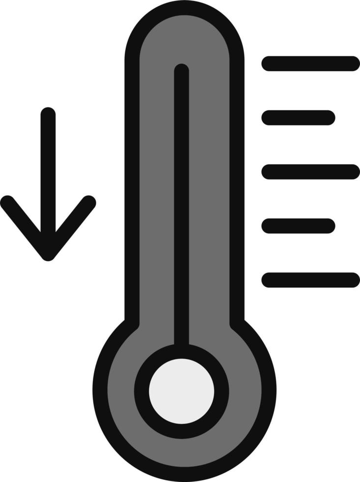 Symbol für Temperaturvektor vektor