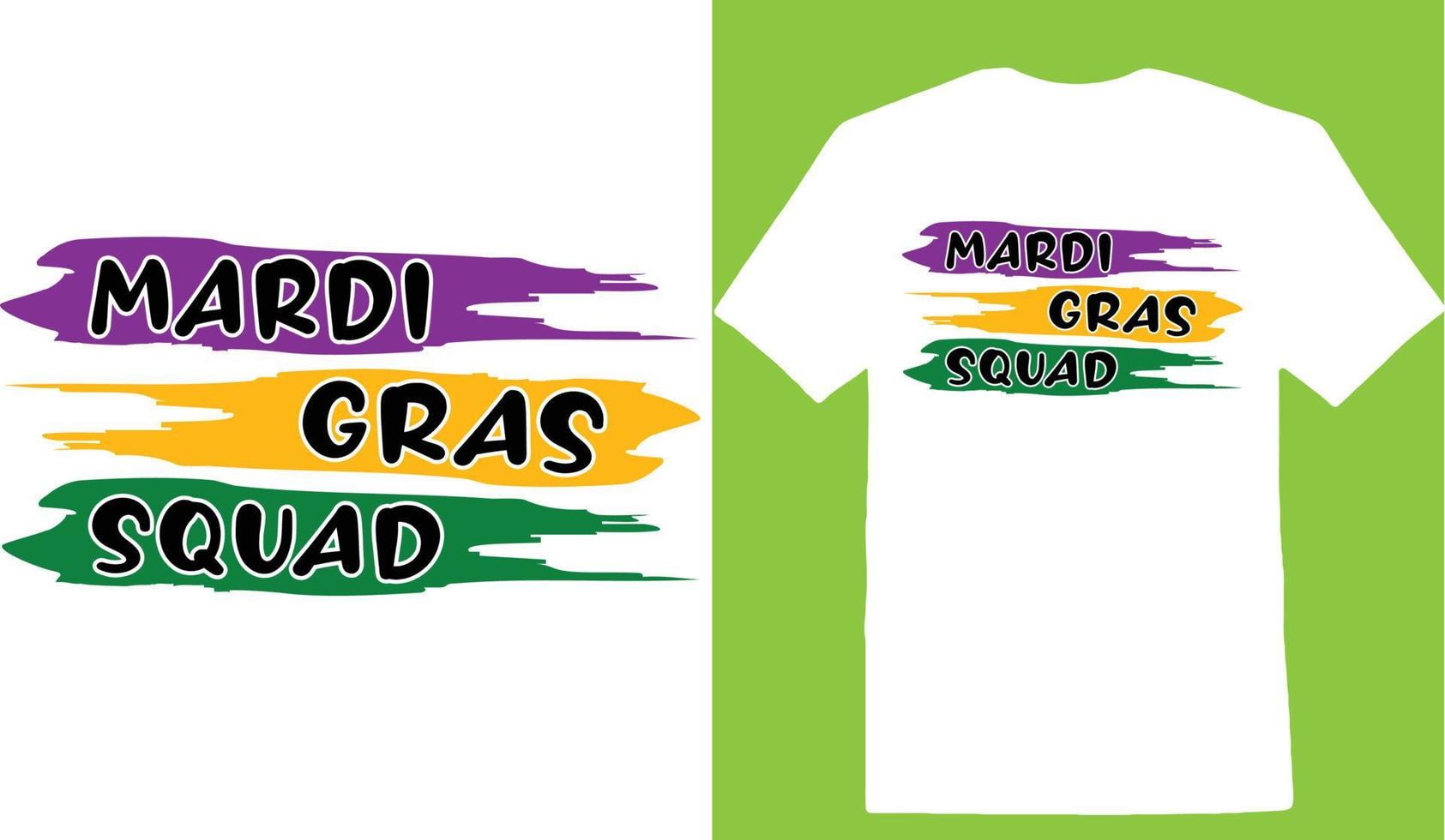 mardi gras trupp t-shirt vektor