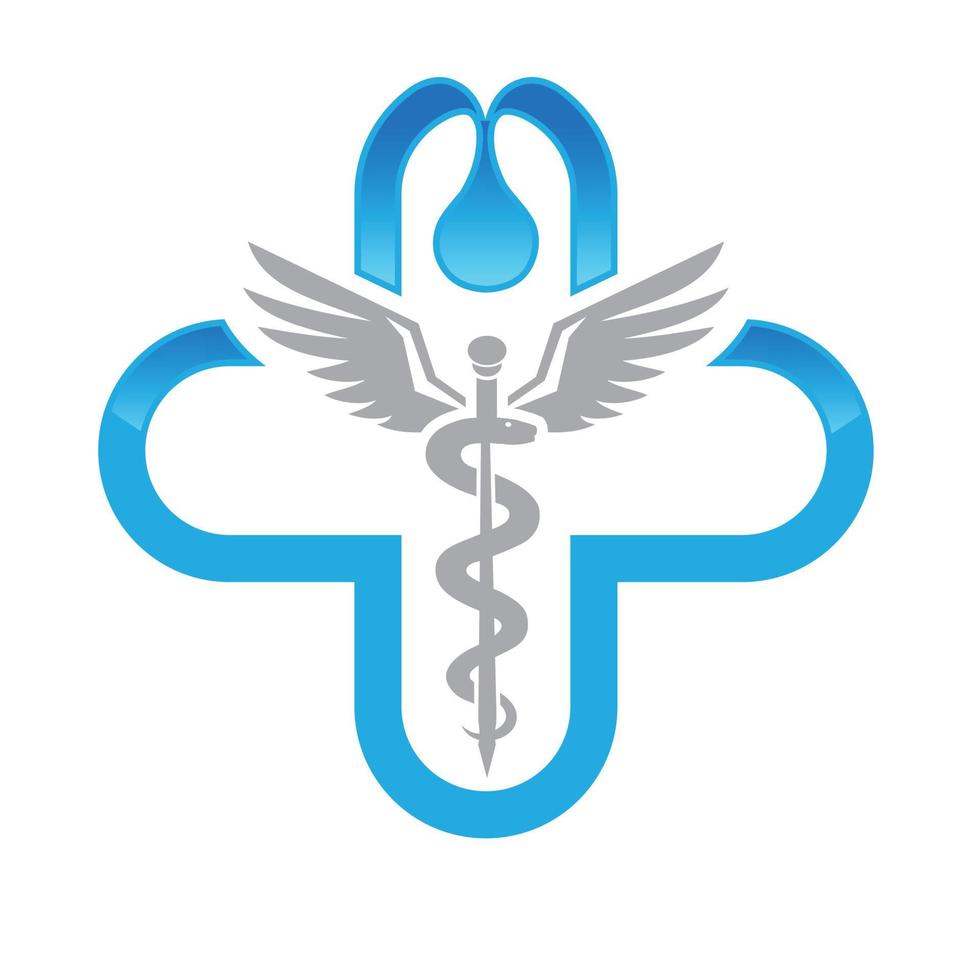 medicinsk logotyp, medicinsk Centrum logotyp, hjärta logotyp, hälsa logotyp, läkare logotyp, medicin logotyp, medicinsk ikon. vektor