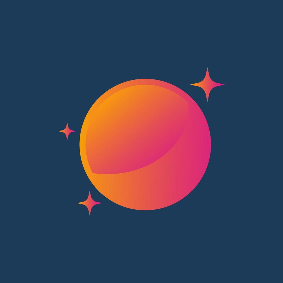 Orbit-Tech-Logo-Vorlagendesign. kreatives Vektoremblem, für Ikone oder Designkonzept. vektor