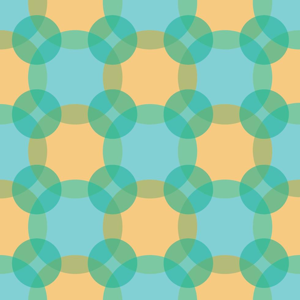 nahtlos Muster. geometrisch Muster. abstrakt Muster mit das Bild von Kreise von anders Farben. Hintergrund Bild zum das drucken. Vektor