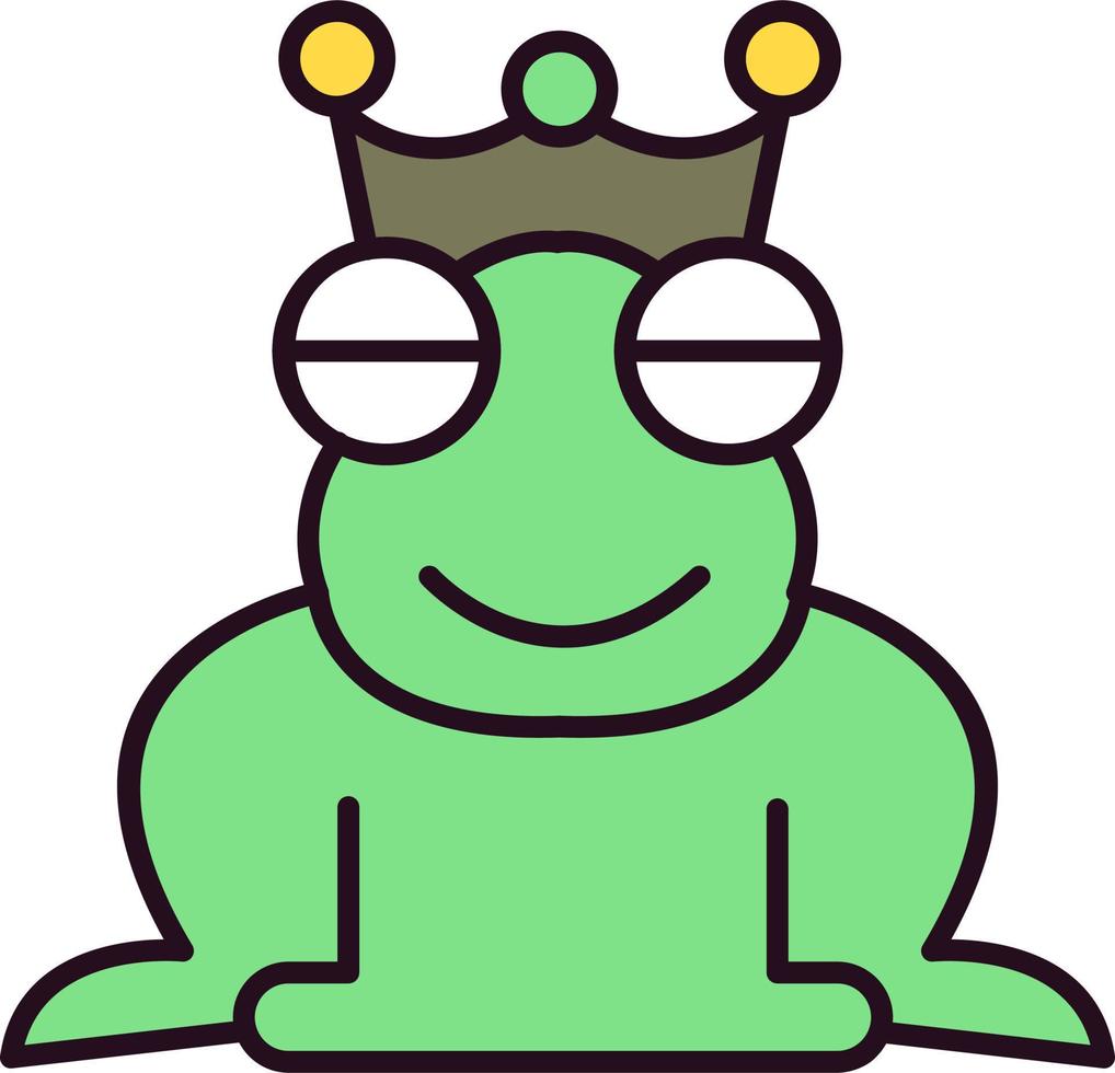 Frosch-Vektor-Symbol vektor