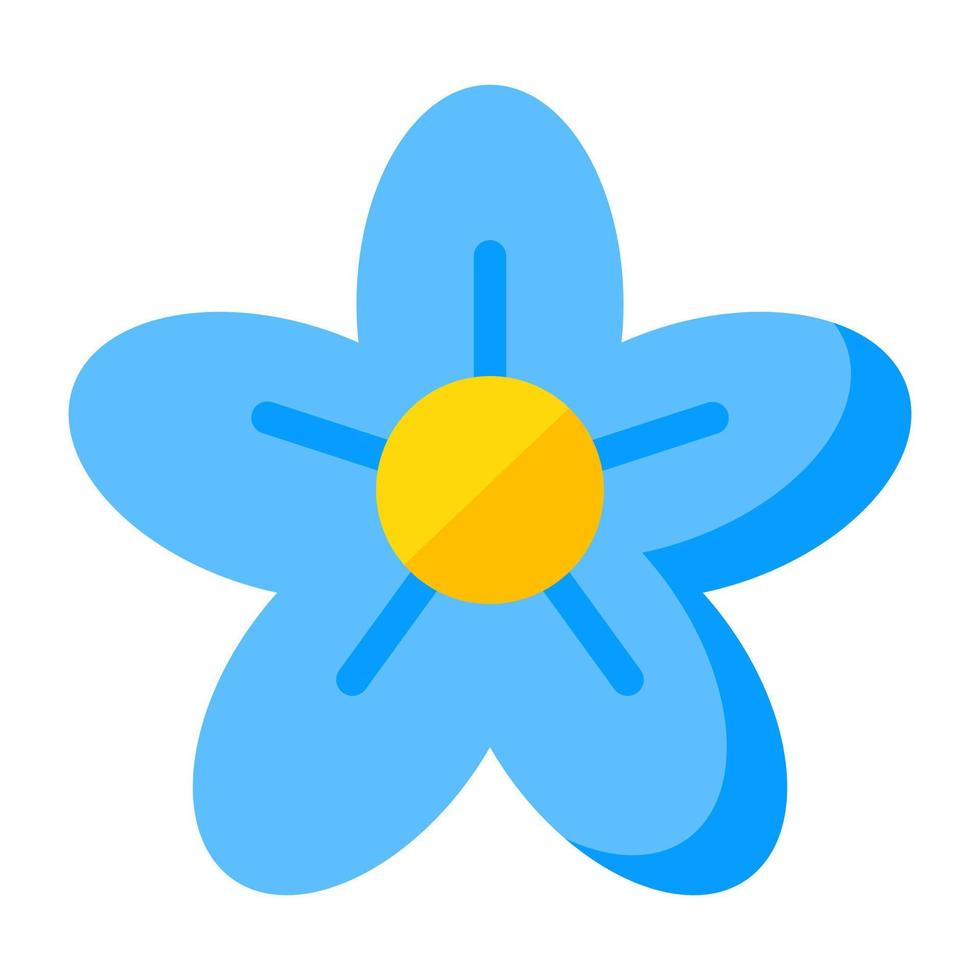 ein schön Design Symbol von Ballon Blume vektor