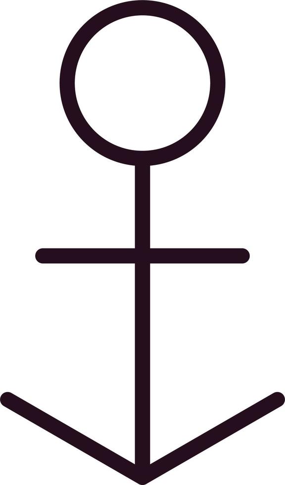 Symbol für Hakenvektor vektor