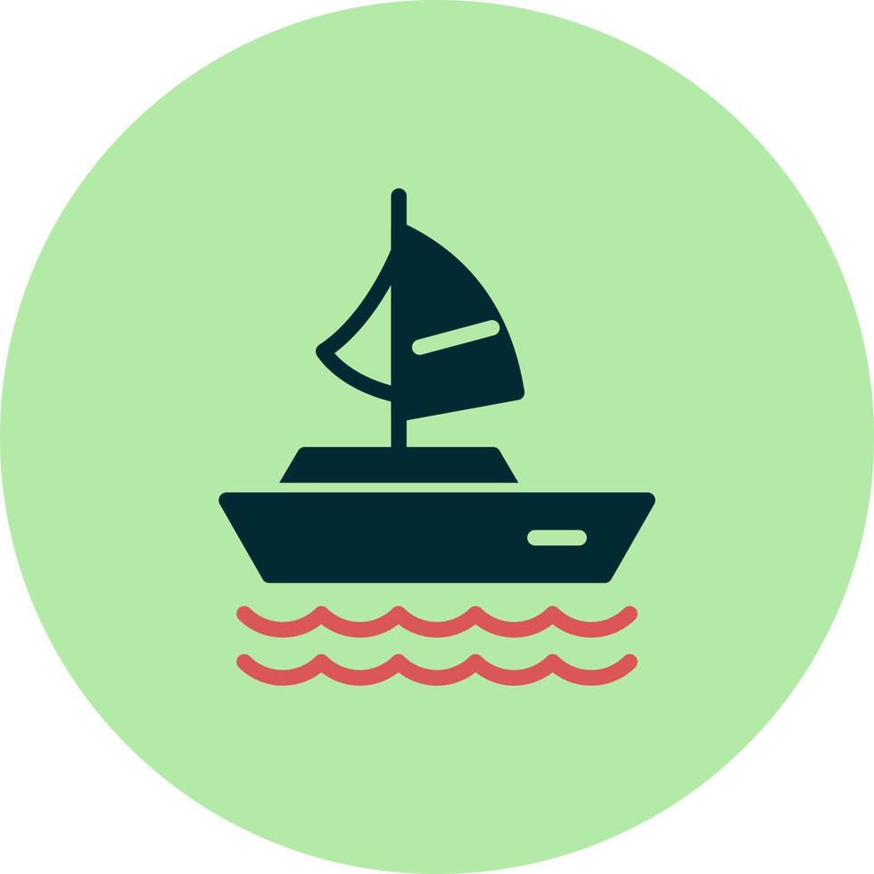 Segeln Boot Vektor Symbol