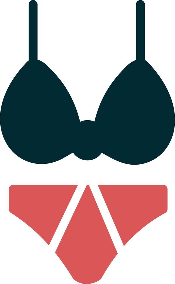 bikini vektor ikon