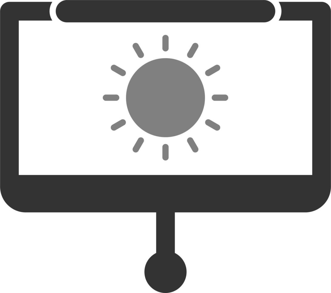 presentation vektor ikon