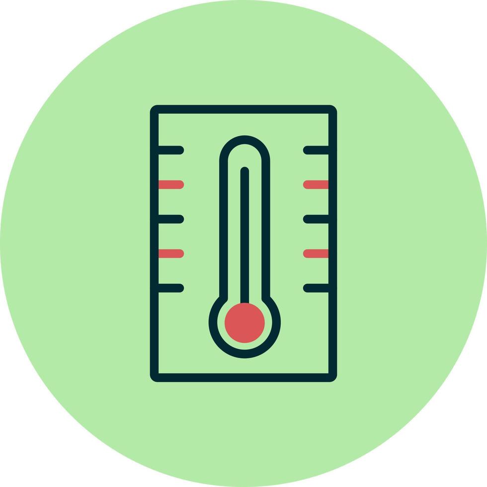 Thermometer-Vektor-Symbol vektor