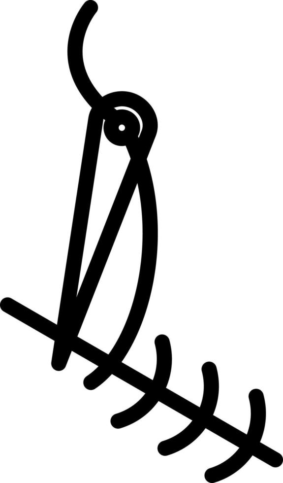 Nähen Vektor Symbol